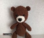 Мишка амигуруми