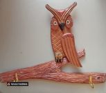 Ключница, резная с дерева.