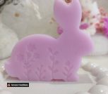 Свеча ручной работы 'Пасхальный зайка'