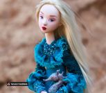 Авторская кукла Аквамарин