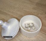 Шкатулка из гипса ручной работы