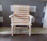 Кресло из натурального дерева