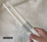 photo_5193199937653512844_y Свечи столовые (2шт) ручной работы