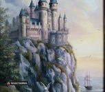 Картина маслом 'Страж моря' 