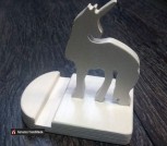 фото-оригинальная-подставка-для-телефона-белый-единорог