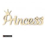 Слово Princess - бежевый