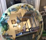 зеркало зеленое