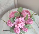 Букет (розовый-пионы+яблоня) 1-5