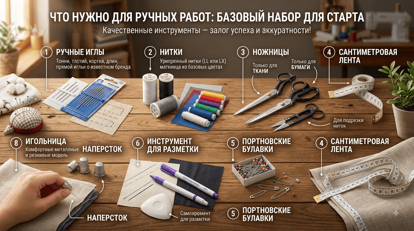Что нужно для ручных работы