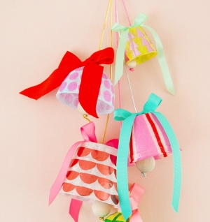 Рождественские колокольчики своими руками